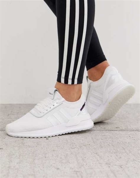 adidas Originals – U Path Run – Weiße Sneaker 